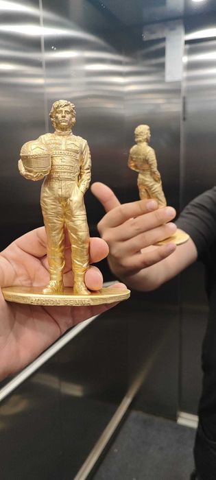 Figurine 3d Ayrton Senna Diferite Dimensiuni