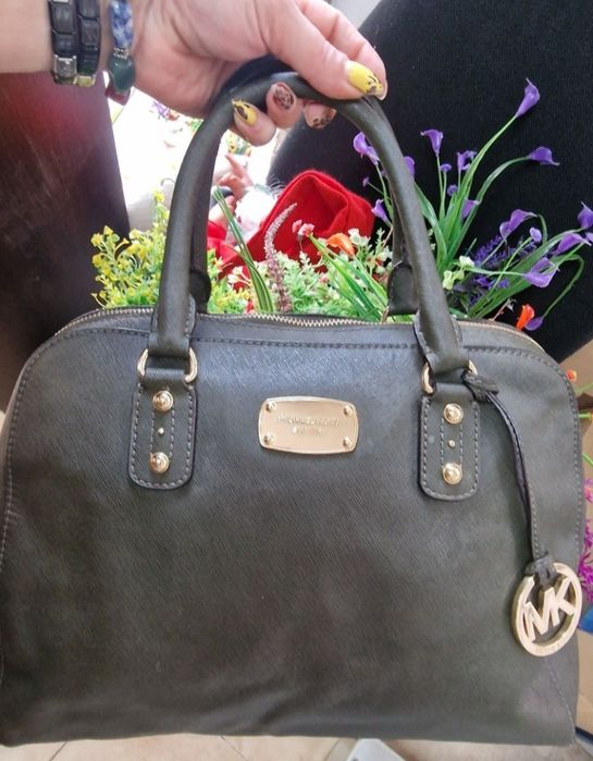 Michael Kors Cindy дамска зелена чанта