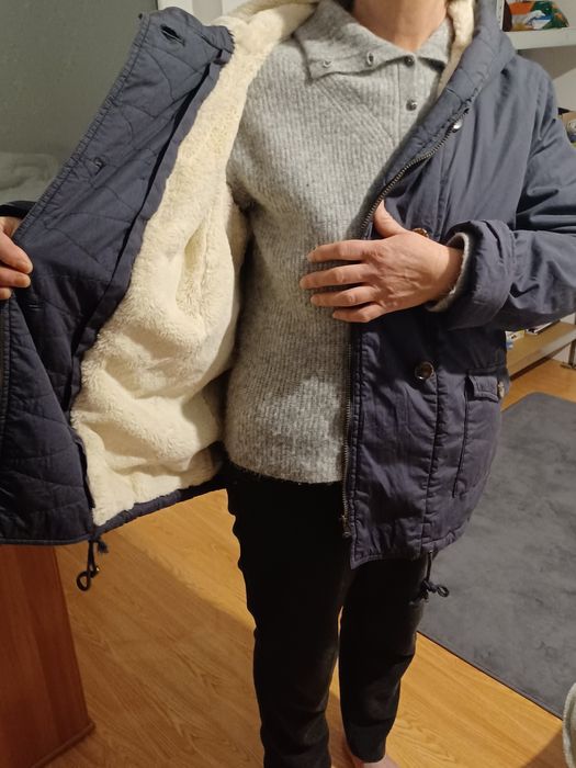 Parka damă cu blăniță