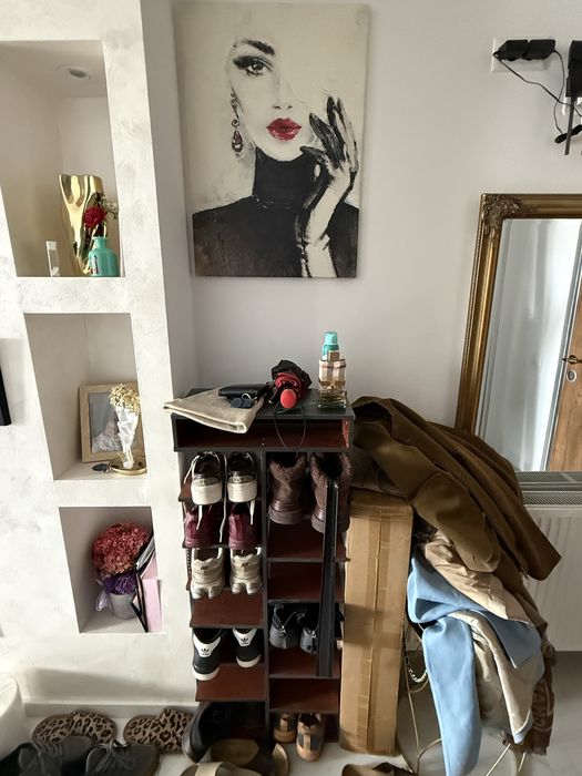 Pantofar negru modern si practic