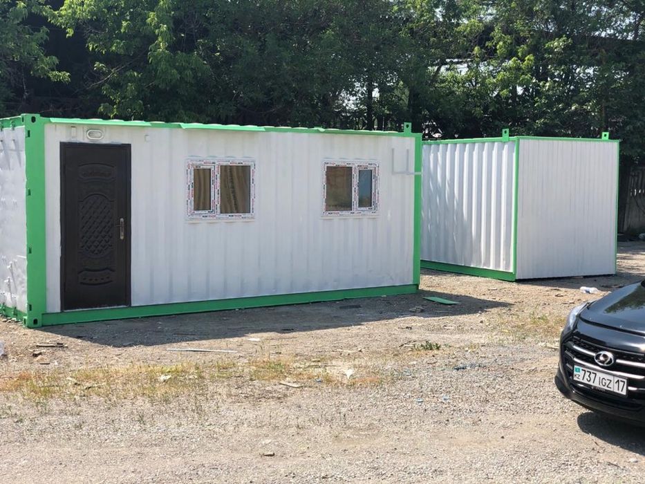 20 футовый Жилой Утепленный обшитый контейнер