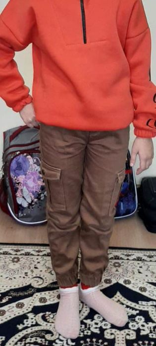 Брюки джинсовый и джокер