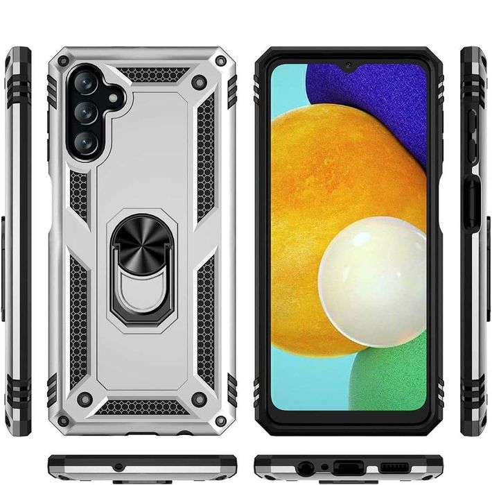 Husa hybrid ARMOR cu inel pentru Samsung Galaxy A17 / A26 / A36 / A56