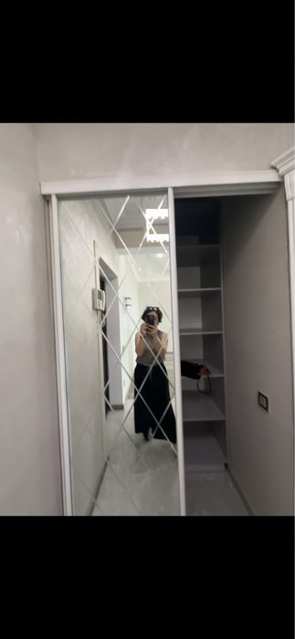 Раздвижные зеркальные двери