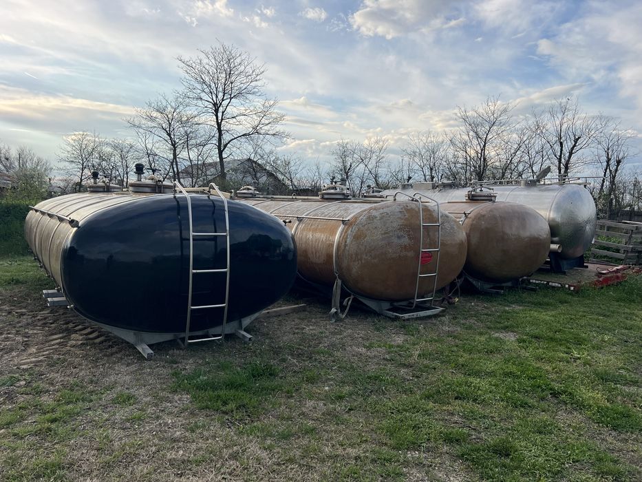 Bazin cisterna fibra inox aluminiu agricola