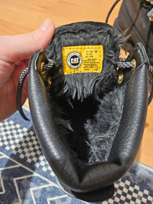 Полусапожки кожа зимние CAT