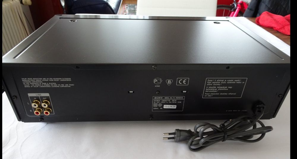 Deck Sony KB920S stare excelenta și casete audio TDK Sony BASF Chrome și normale