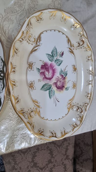 Фарфорвые блюда советских времен