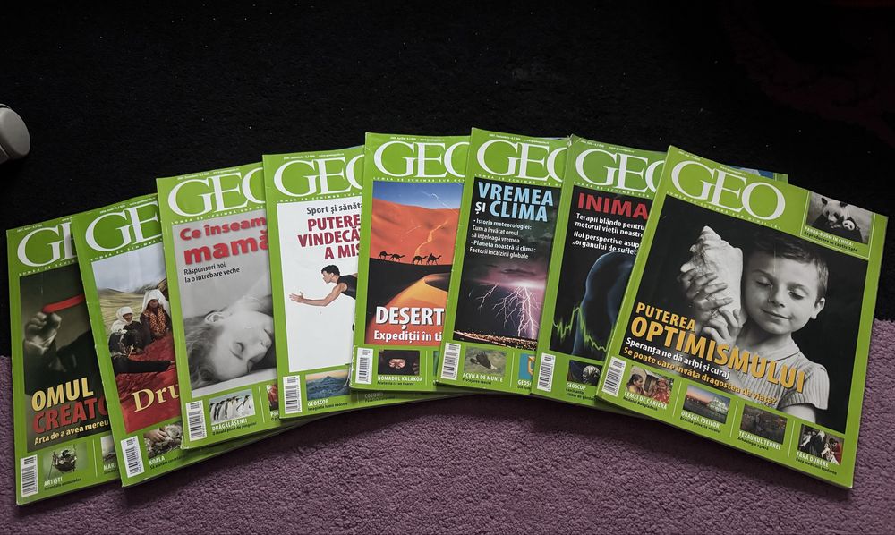 Colectie reviste Geo