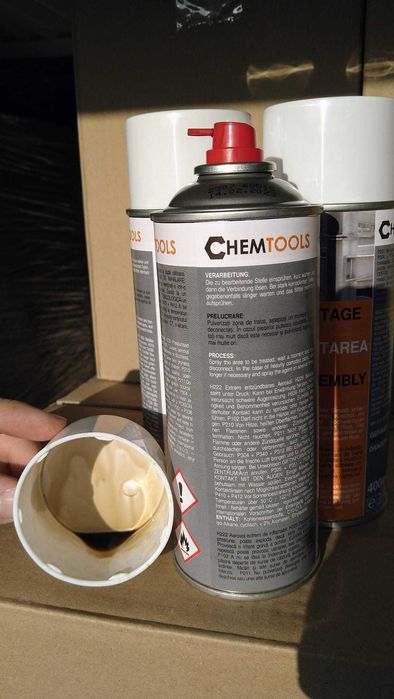 Spray degripant negru tare-efect in aluminiu.Degripant BLACK MAGIC