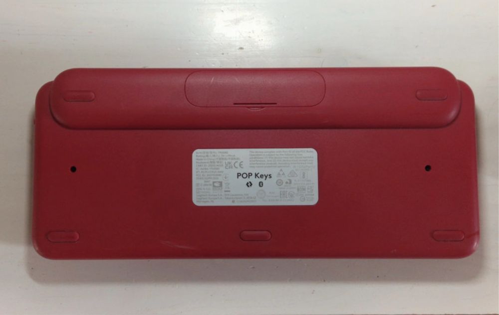 Tastatura mecanica wireless Logitech Pop Keys mouse wireless roz set