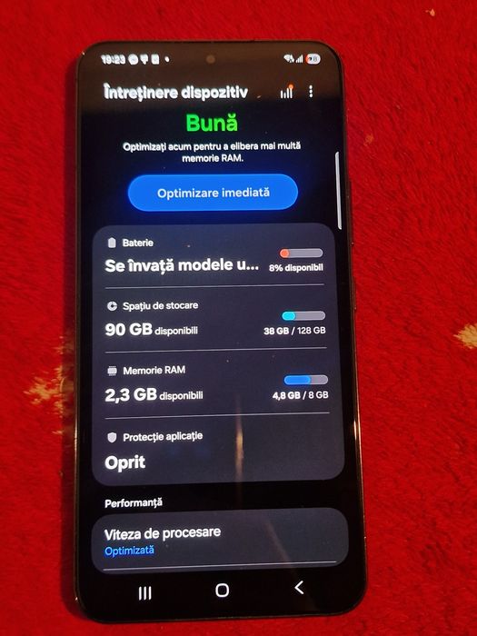 Vând s22 Black + husă