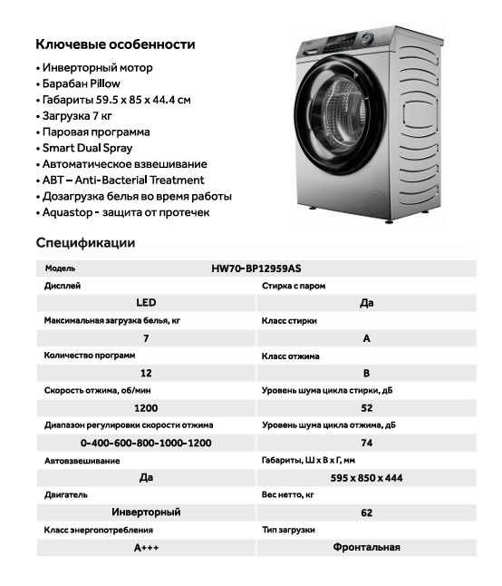 Kir yuvish mashinasi. Стиральная машина Haier