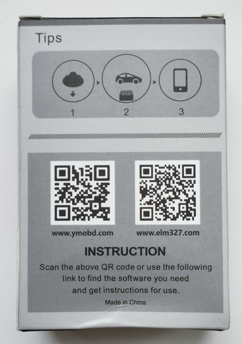ELM327 универсальный OBD2-сканер для автомобиля.