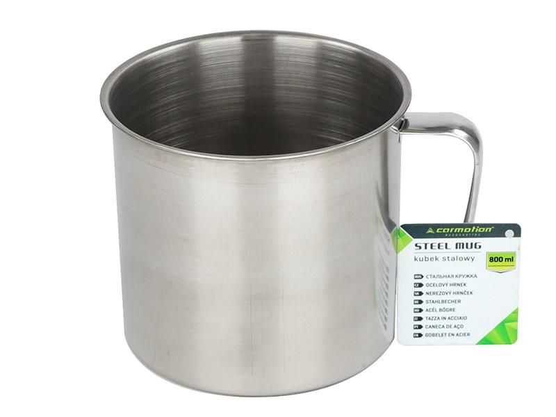 стоманено канче, 800 мл carmotion  58065