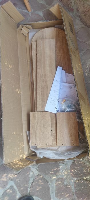 Закачалка дървена дъб сонома