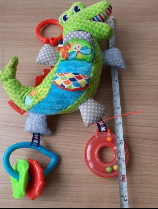 Jucarie bebe plus crocodil fisher price ca nou joc copil
