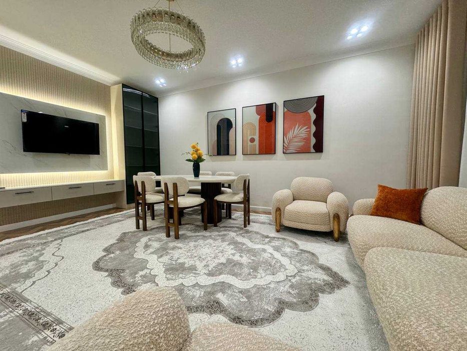 4-комн. квартира | Новостройка на Махтумкули | 115м²