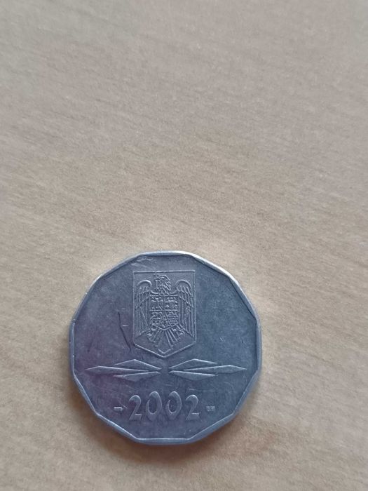 Moneda 5000 lei 2002