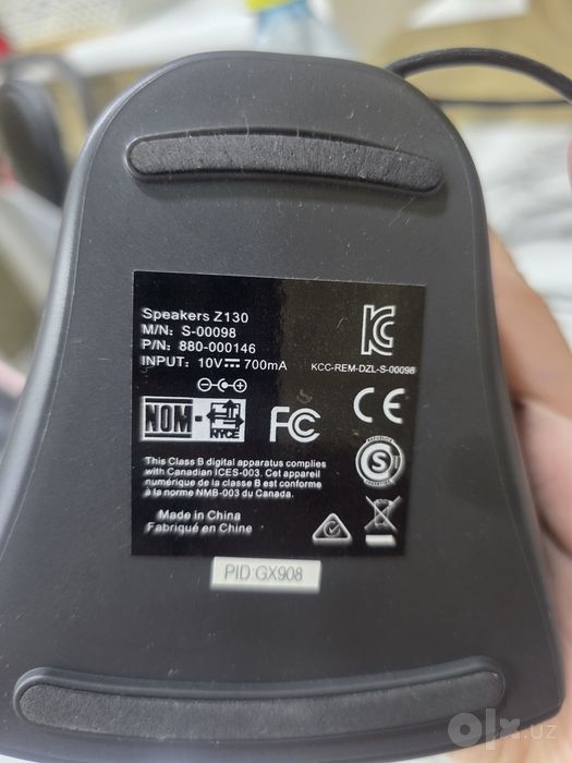 Компактные компьютерные колонки Logitech Z130 (оригинал)