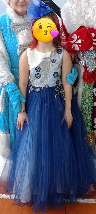 Платье новогодние бальное