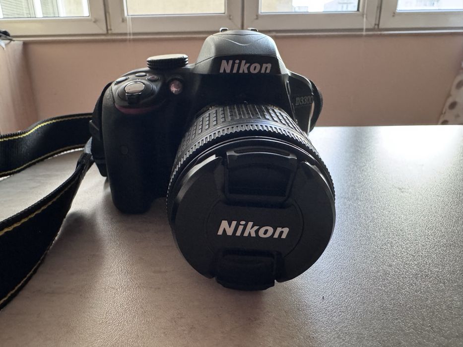 Фотоапарат Nikon D3300 + китов обектив 18-55mm
