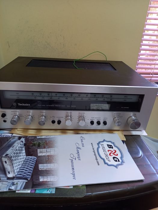 Ресивър техникс в много добро технич.и визуално състояние