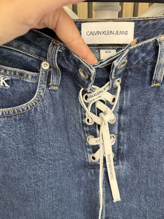 Fustă blugi noua Calvin Klein ,marimea  28,S/M pret 120 ron