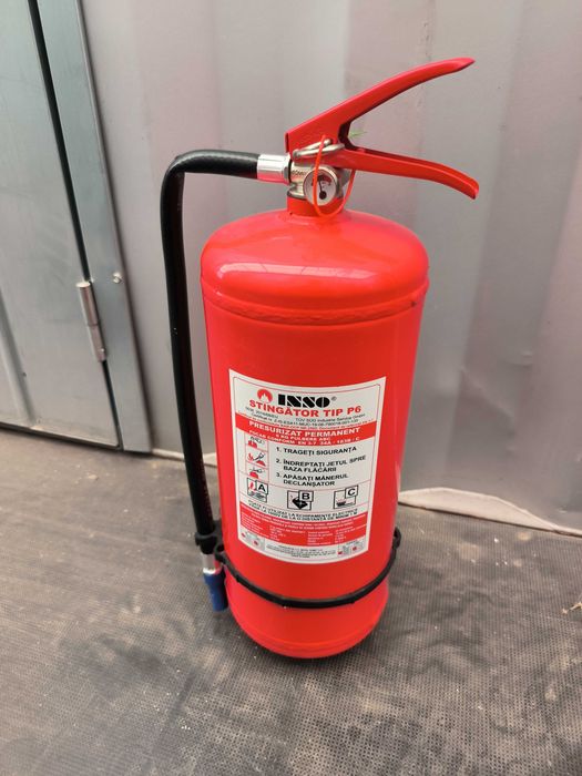 Stingător Tip P6 (6kg Pulbere) – Presurizat Permanent – Valabil 2029
