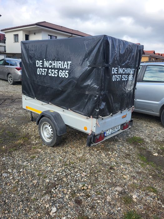 Remorca de închiriat  masa totala 750kg petru mai multe detali la telefon750kg