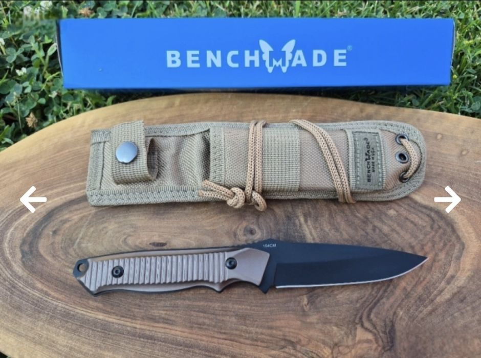 Тактически нож Benchmade Nimravus 140BKSN с текстилна кания,два цвята