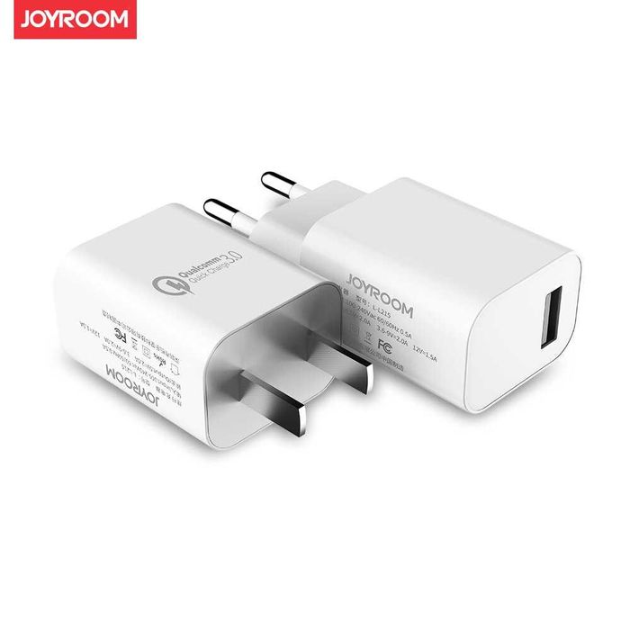 Зарядное устройство Quick Charge 3.0,быстрая зарядка, зарядник JOYROOM