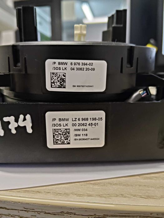 Spira volan completa BMW Seria 5 E60 - manete, senzor unghi, spira