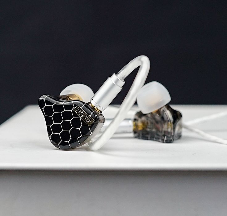 Кабелни IEM слушалки, H i-res, BGVP Scale PRO, двойни драйвери, с мик.