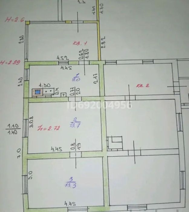 Продам  часть дома , готов к заселению