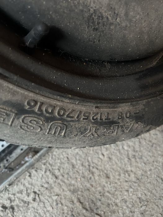 Докатка запаска hyundai kia