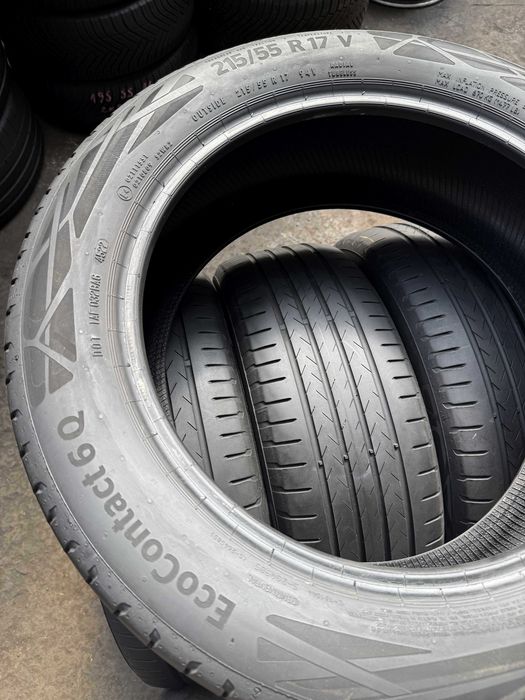 4x Anvelope Vara 215/55 R17 - Continental Eco Contact 6 Q