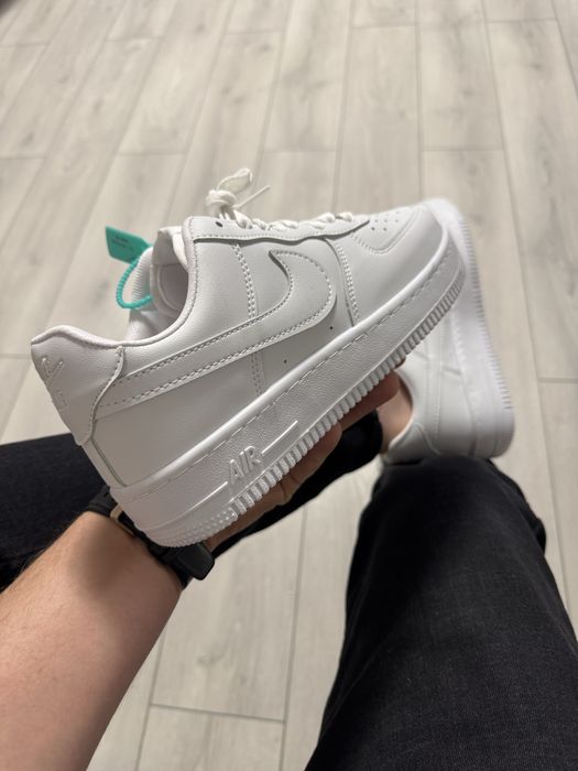 Adidasi Unisex Nike Air Force 1 Full Alb!