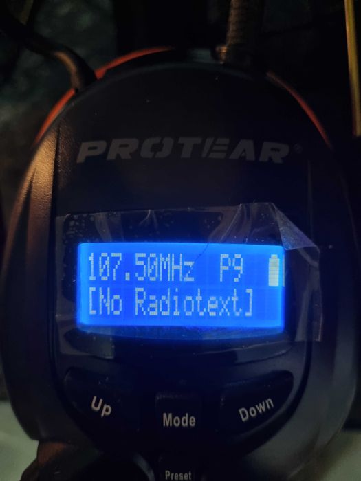 Vand casti protear antifoane cu radio si bluetooth