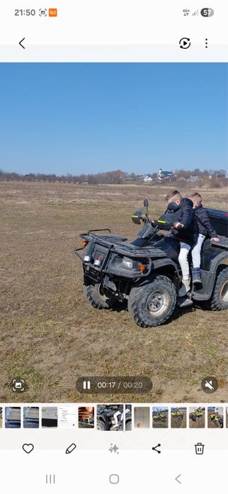 Atv Loncin Utilitar 250cc pe cardan