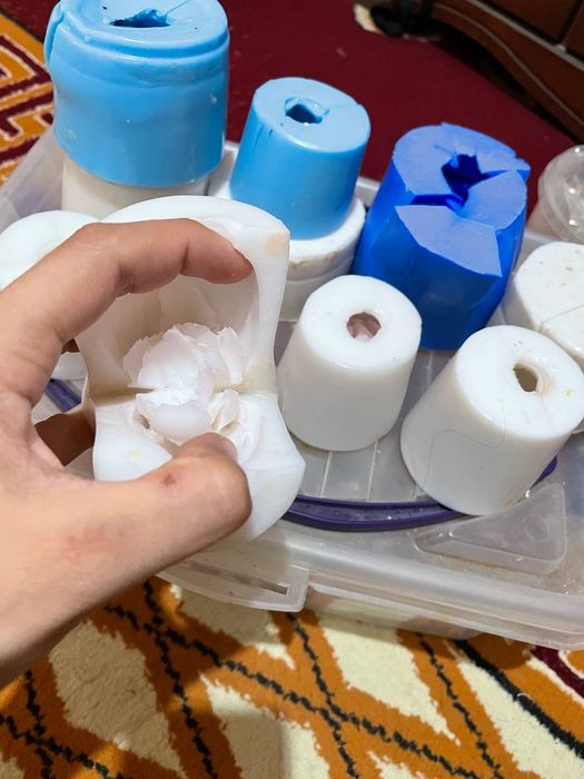 Sovunli gullar uchun qoliplar