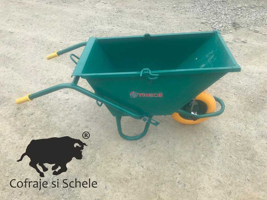 Roaba Chino cu o singura roata cauciuc plin