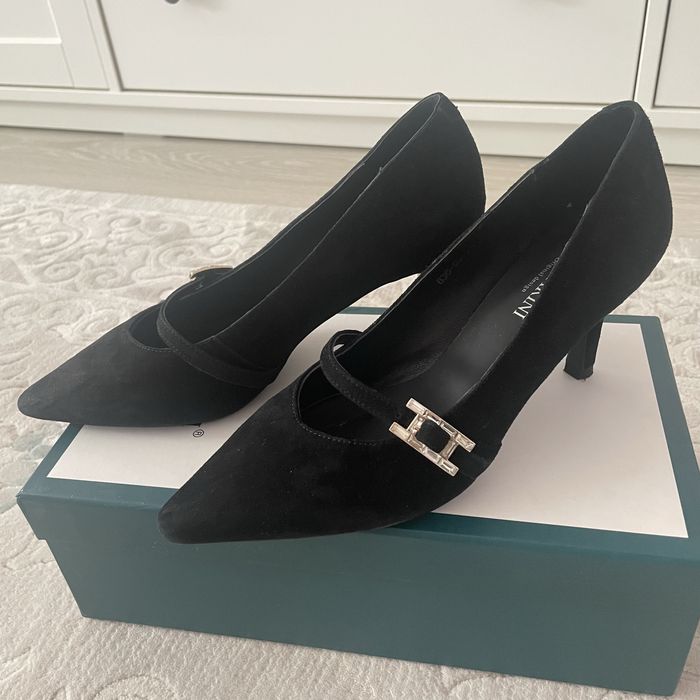 Туфли замшевые 35 размер