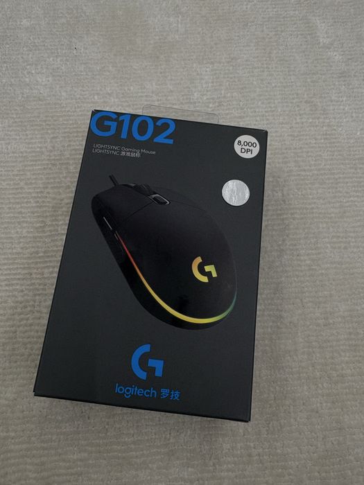 Logitech G102 LIGHTSYNC —мне подарили, новое