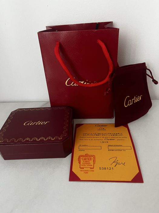 Brățară cartier argint și rose gold