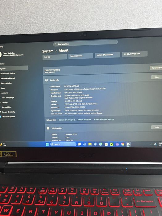 Laptop Acer Nitro 5