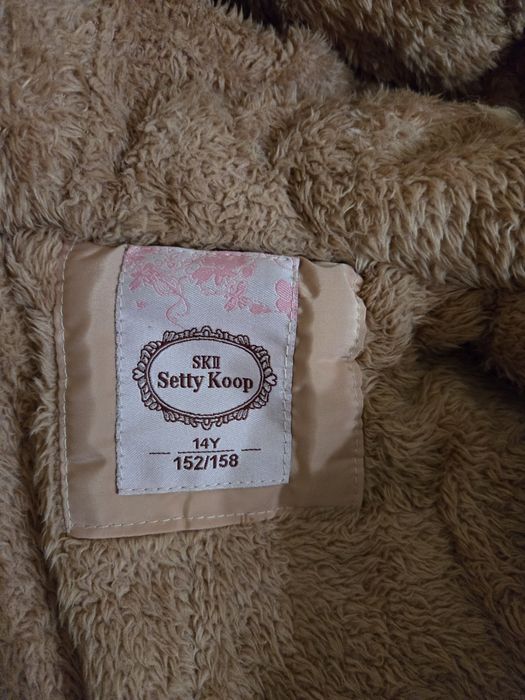 Елегантно зимно яке за момиче за 152/158 см височина