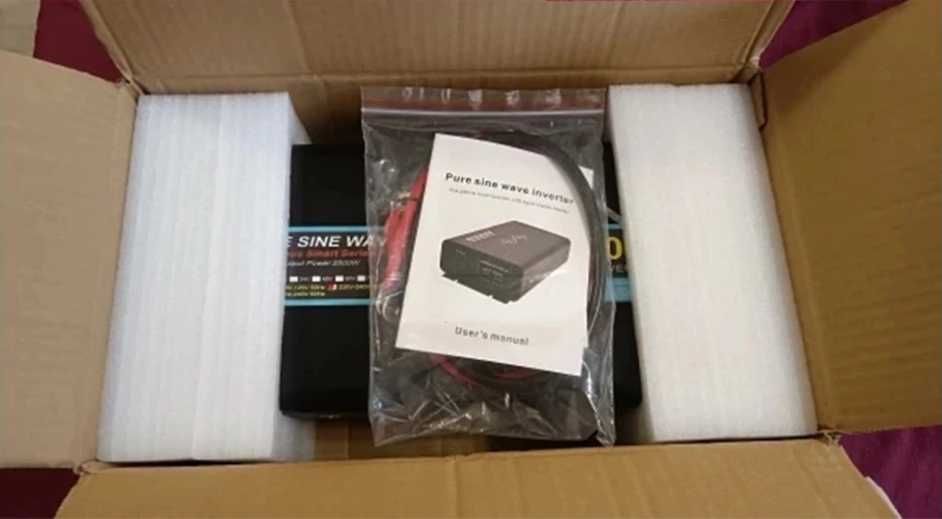 Чист синусоидален инвертор 4000W/5000W DC 12V/24V към AC 220V-50Hz