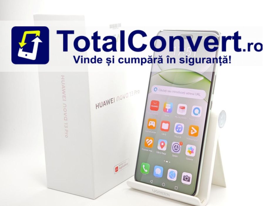 Huawei Nova 13 Pro 512GB Green 12GB Dual, Garantie 24 luni | #R94843