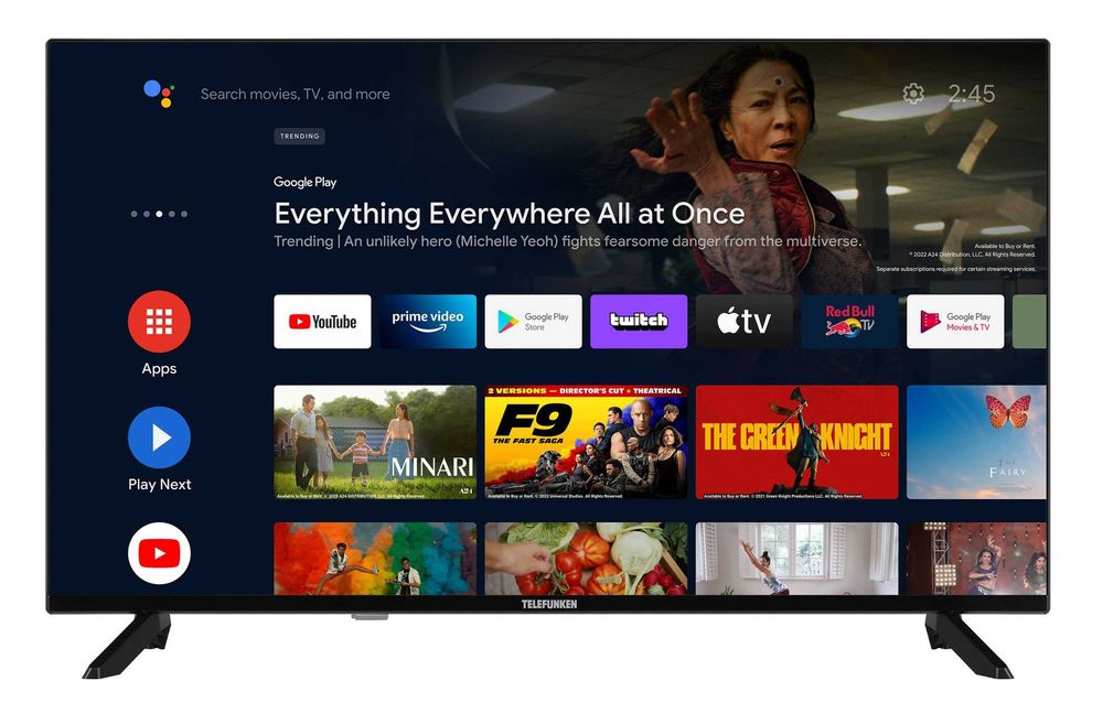 Telefunken QF32AN750S QLED FHD HDR - Smart TV